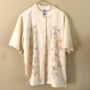 Beautiful & unique BonWoth Blouse with embroidery